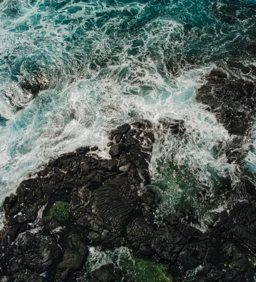 top-view-of-a-big-island-in-hawaii